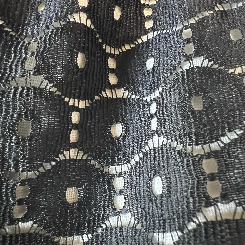 Maurices NWT Black & White Mini Skirt Size XL